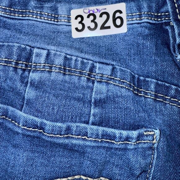 Royalty For Me Blue Straight Leg Jeans with Classic Indigo - Picture 7 of 7